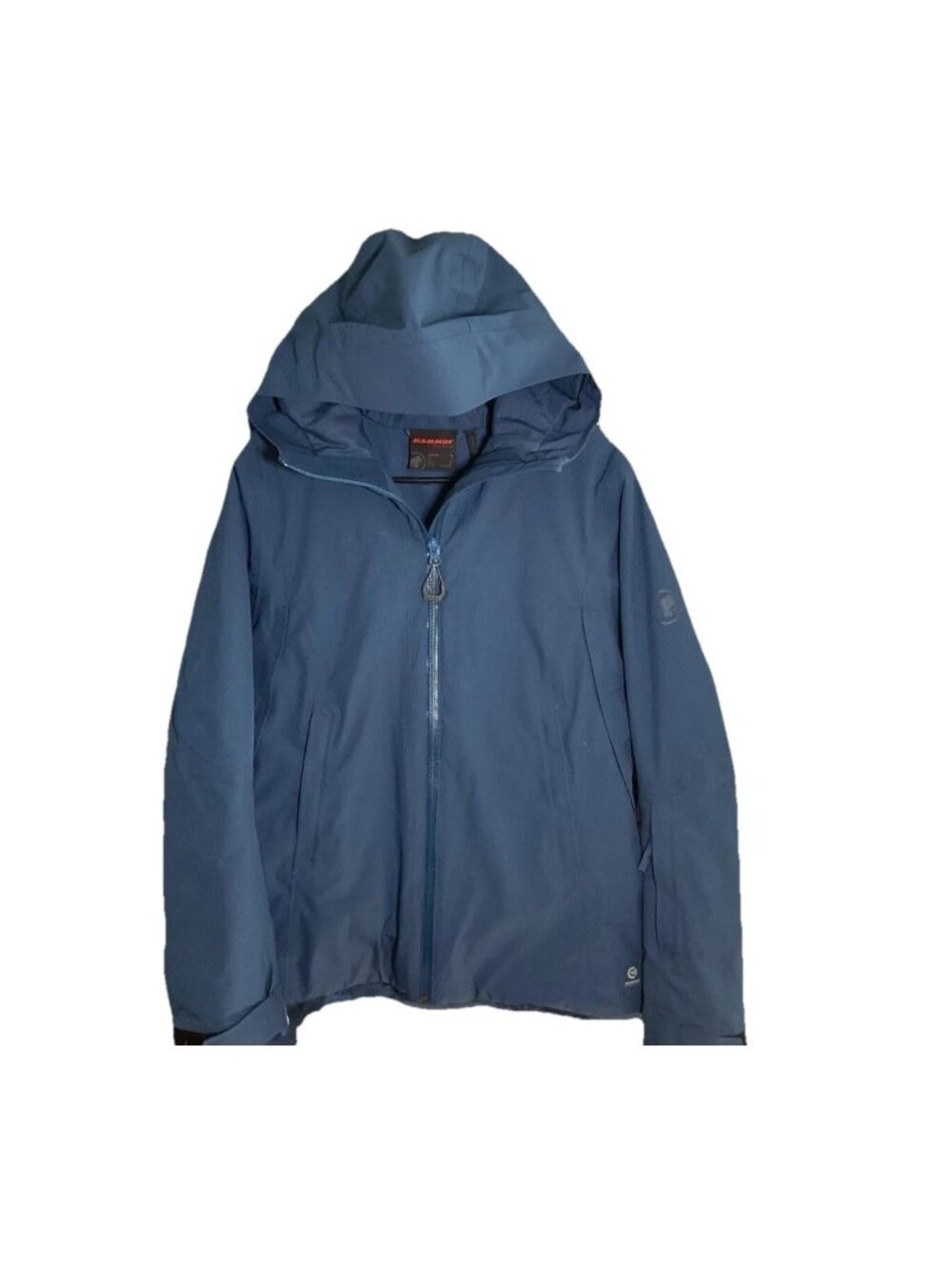 Mammut Jacket Women’s Small Blue Outdoors Hooded Gorpcore Ski Snow Hike
